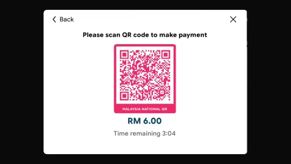 Built-in e-wallet QR payment